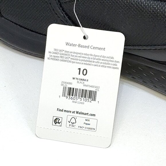 TredSafe Sara 2 Slip-Resistant Anti-Fatigue Enduropro Comfort Footbed Womens 10 - Picture 11 of 12